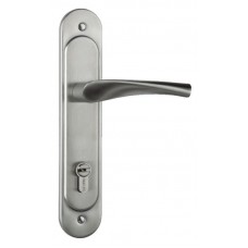 加安水平鎖 N5L6601H 嵌入式水平鎖 不銹鋼磨砂色 門厚42-56mm 鎖匙組合80mm 房門鎖 卡巴鑰匙