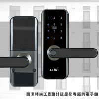 聯泰 藍牙版 電子鎖 S60 指紋 密碼 卡片 鑰匙  APP遠端  SIRI語音
