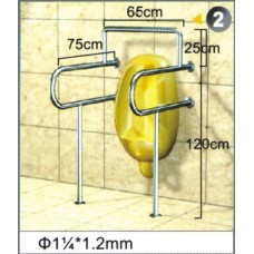不銹鋼安全扶手-2 (1.2"*1.2mm)65cm*75cm*120cm扶手欄杆 衛浴設備