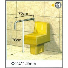 不銹鋼安全扶手-11 (1.2"*1.2mm)75cm*76cm扶手欄杆 衛浴設備