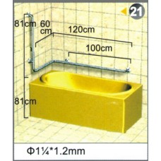 不銹鋼安全扶手-21 (1.2"*1.2mm)81cm*60cm*120cm扶手欄杆 衛浴設備