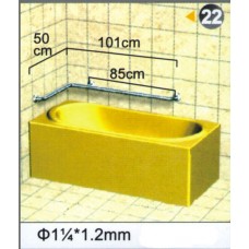 不銹鋼安全扶手-22 (1.2"*1.2mm)50cm*101cm扶手欄杆 衛浴設備